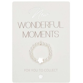 H.C.A. Collection Handels-GmbH Ring,New Wonderful Moments, - versilbert - Blume