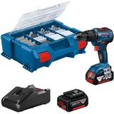 Bosch GSB 18V-55 Professional inkl. 2 x 4 Ah + L-Case 06019H530A