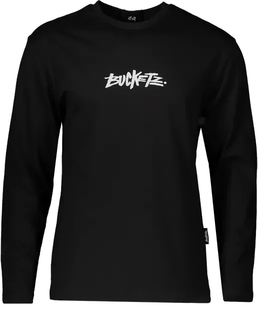 Bucketz Bucketz Hot Hands Sweatshirt Black Sweatshirt Schwarz