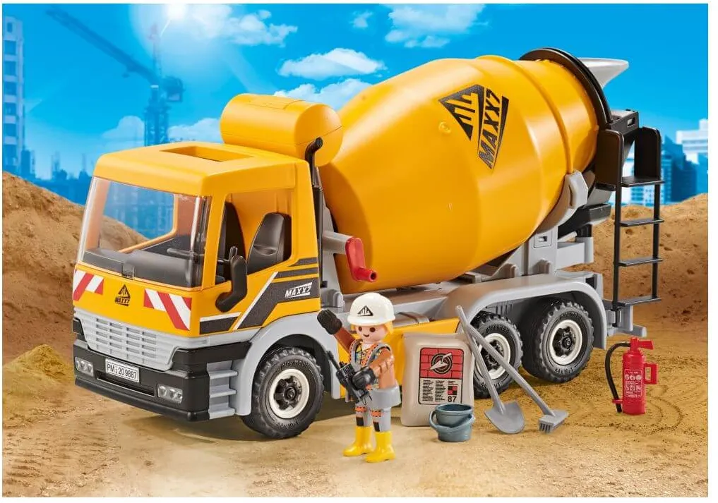 PLAYMOBIL Action Heros: Betonmischer