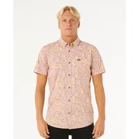 Rip Curl Floral Reef Kurzarmhemd - Smokey Grape -