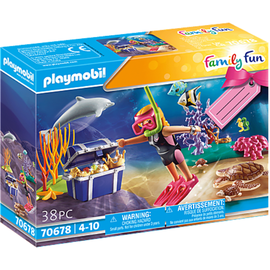 Playmobil Family Fun Geschenkset Schatztaucherin 70678