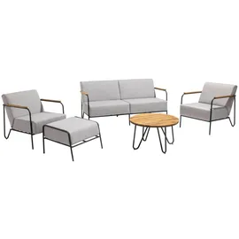Oviala Set 4-tlg. Grau