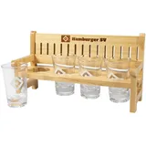 Hamburger SV HSV Schnapsbank Schnapsglas Schnapsgläser 4er-Set