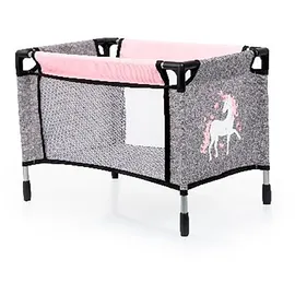 Bayer Design 18333AC Puppenwagenset, Tasche, Puppenbett, Schlafsack, Puppenzubehör, Wagen mit höhenverstellbarem Griff, schwenkbare Vorderräder, wandelbar als Puppenjogger