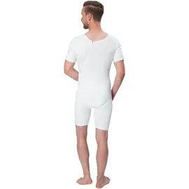 Suprima Body kurzarm mit Rücken-Reißverschluss XXL weiß