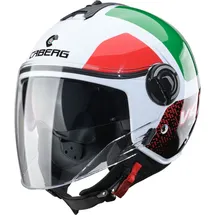 Caberg Riviera V4 X Alpha Weiß/Pink/Rot/Grün M