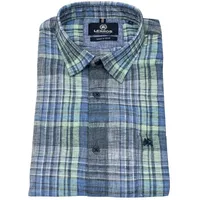 Lerros Kurzarmhemd Kentkragen blau L