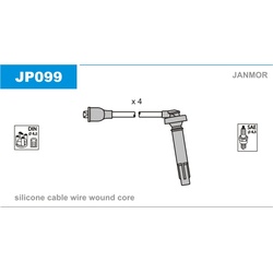 JANMOR Zündleitungssatz WIRE WOUND für Subaru Impreza JP099