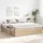 vidaXL Bettgestell 200 x 200 cm Braun