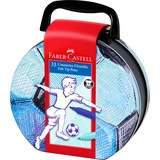 Faber-Castell Connector Fußballkoffer Filzstifte farbsortiert,