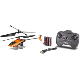 CARSON RC-Hubschrauber Nano Tyrann 230 Gyro IR 2CH RTF orange schwarz weiß (500507155)