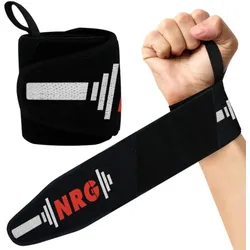 W2 Powerlifting Wrist Wraps SCHWARZ NO SIZE