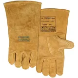 Weldas Schweißerhandschuhe Bucktan Gr.XXL (10,5) gelb Leder EN388,EN12477,EN1149-2 5PA