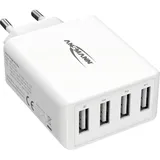Ansmann Home Charger HC430 4xUSB 3000mA weiß