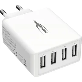 Ansmann Home Charger HC430 4xUSB 3000mA weiß
