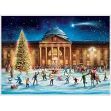 Richard Sellmer Adventskalender aus Papier für Kinder und Erwachsene mit Bildern und Glimmer Wiesbaden