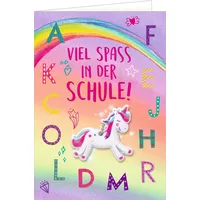 Coppenrath Verlag Grußkarte - Viel Spaß in der Schule!