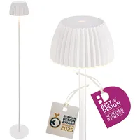 Briloner - LED Stehlampe kabellos LED Stehleuchte, Standleuchte Akku