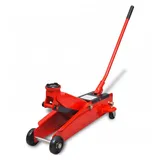 vidaXL Hydraulischer Wagenheber mit niedriger Aufnahme 3 Tonnen rot