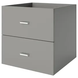 Phoenix Schubladencontainer 34,1 x 34,1 x 33,4 cm Grau