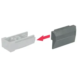 SCHROFF Stapelhilfe/Designelement - STAPELHILFE RAL7016 (4STK)