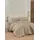 Elizabed Renforcé Bettwäsche Beige 240 x 220 cm + 0 x 0 cm