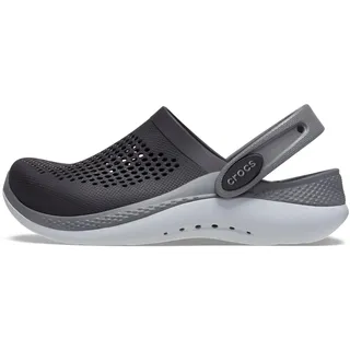 Crocs Unisex Kinder LiteRide 360 Clog K Clog, Black/Slate Grey, 28/29 EU
