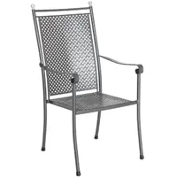 MWH Das Original Excelsior Stapelsessel 59 x 66 x 105 cm eisengrau