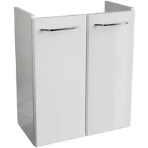Fackelmann Waschbeckenunterschrank Milano 52 x 61 x 27,5 cm Weiß