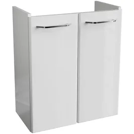 Fackelmann Waschbeckenunterschrank Milano 52 x 61 x 27,5 cm Weiß