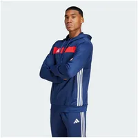 adidas Hoodie Blau/Rot M