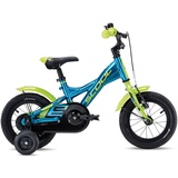 S´cool S'Cool XXlite 12R 1S Kinder Fahrrad Blue/Lime | 20cm