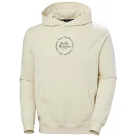 HELLY HANSEN Core Graphic Kapuzenpullover - Cream - L