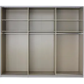 Rauch Schwebetürenschrank Oracle 271 x 229 x 62 cm Grau