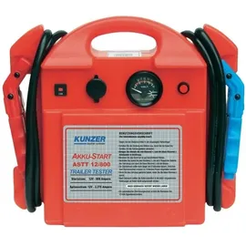 Kunzer Schnellstartsystem ASTT 12/800 ASTT 12/800 Starthilfestrom (12 V)=800 A Testfunktion für Anhängerbeleuchtung