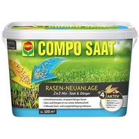 Compo Rasen Neuanlage Mix Samen und Dünger 2,2 kg