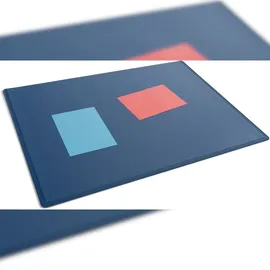 Durable Schreibunterlage mit Abdeckung, PP Dunkelblau,