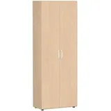 Geramöbel Flex Aktenschrank 80 x 42 x 216 cm braun