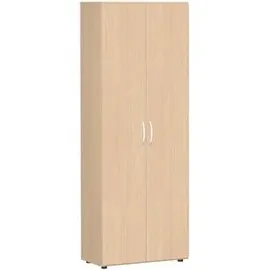 Geramöbel Flex Aktenschrank 80 x 42 x 216 cm braun