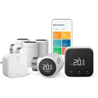 Tado° Bridge X+ 4x Smartes Heizkörperthermostat X+ Temperatur Sensor