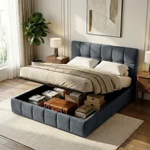 CLP Ladia 160 x 200 cm Grau