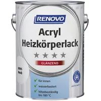 Renovo Heizkörperlack Weiß glänzend 0,5 l