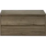 Waschtischunterschrank Sanox Porto Frontfarbe tabacco BxHxT 120 x 59 x 50 cm 847