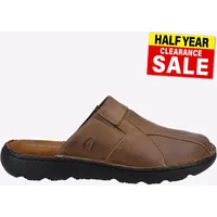 Hush Puppies Carson Pantoffeln Herren Classic Freizeit Lifestyle Leder Sandalen
