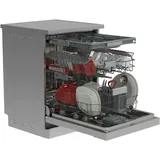 Sharp Geschirrspüler 60 cm freistehend | Spülmaschine | 14 Maßgedecke | 9 Programme | leise 42 dB | QW-NA3YF42AI-DE