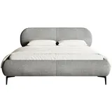 Selsey Polsterbett mit Lattenrost ¦ grau ¦ Maße (cm): B: 173 H: 96