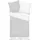 Herding TOM TAILOR Bettwäsche-Set "CHECK & STRIPES (light Grey & crisp White' - 80-x-80-cm-135-x-200-cm