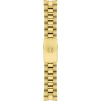 Tissot Edelstahl Metall Pr 100 Classic Uhrenmetallband Pvd Gelb T605044673 - Golden,gold