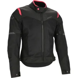 Acerbis Ramsey Vent 2.0 Mesh Ladies Motorrad Textiljacke schwarz-pink, - XXL